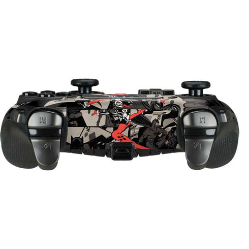 DC Comics Harley Quinn Vintage Action pose pattern PlayStation Scuf Vantage 2 Controller Skin